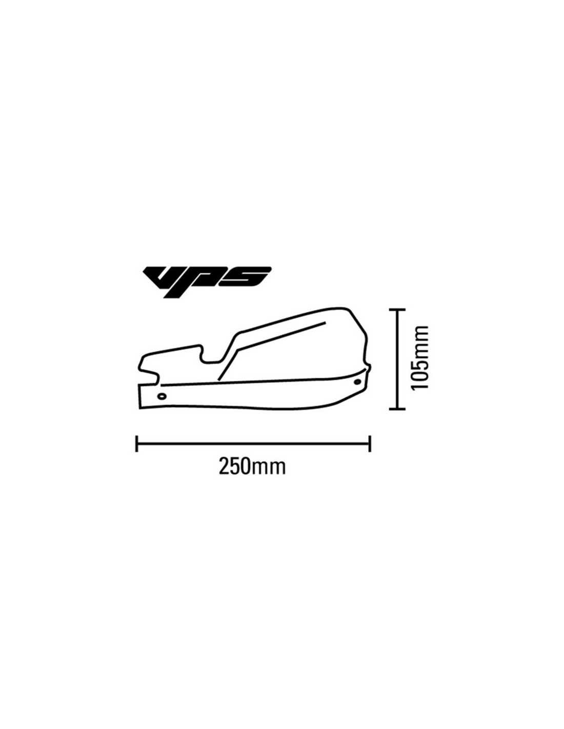 Barkbusters Vps Mx Handguard Set Universal Mount Yellow