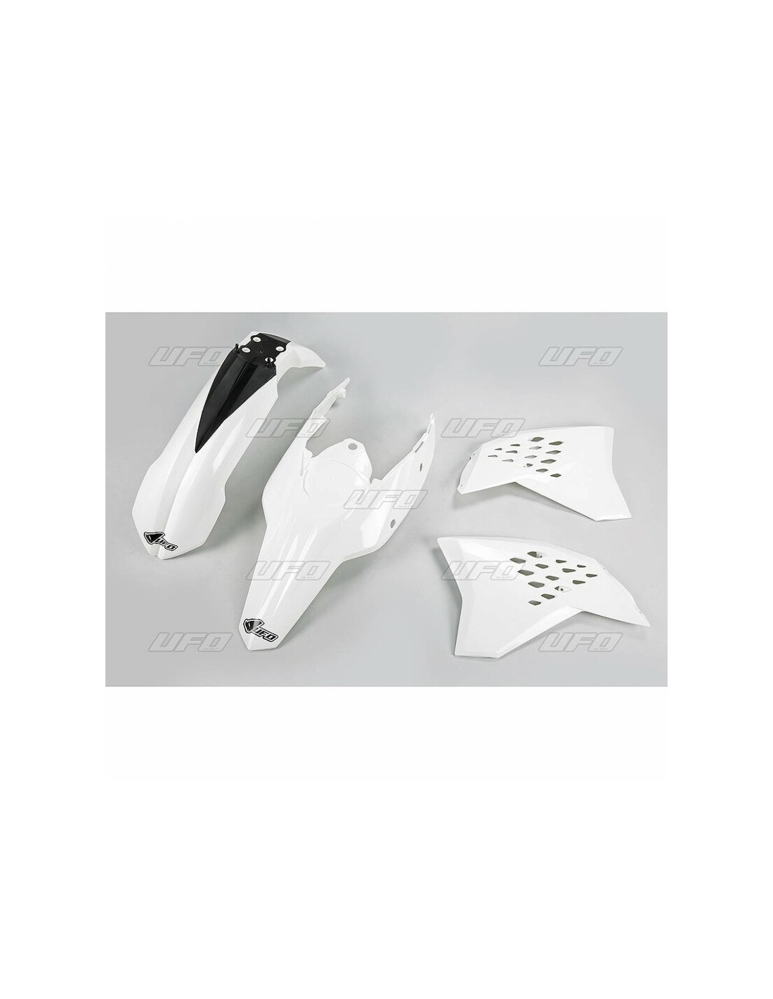 Plastiques Off Road Kit Plastique UFO Blanc KTM