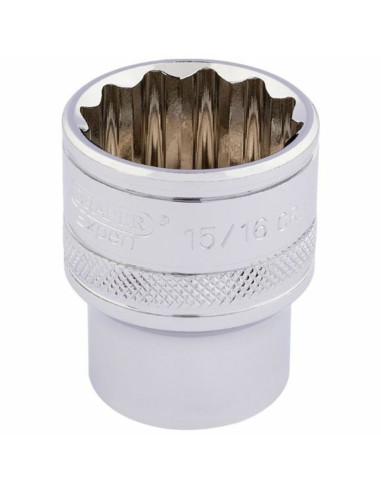 DRAPER 1/2'' Drive Sockets 12 Points 1 1/16''