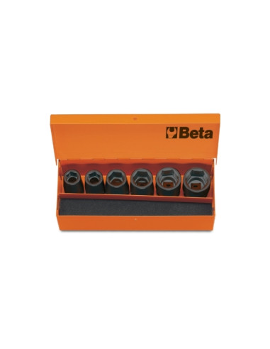 BETA Set of 6 1/2'' Impact Sockets