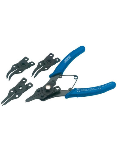 DRAPER Circlips® plier with interchangeable tips