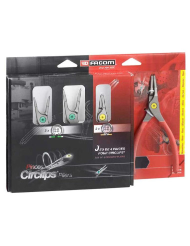 FACOM Circlips® pliers set - 4 pieces