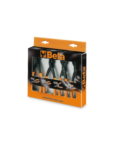 BETA Set of 4 Circlip Pliers