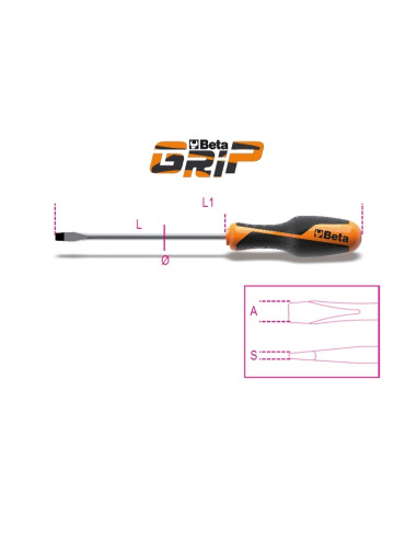 Tournevis plat BETA 5,5x100mm