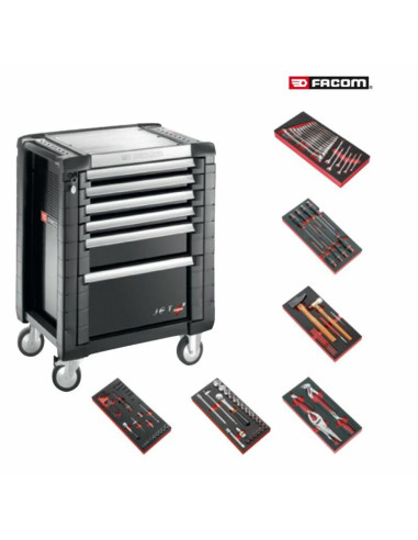 FACOM Roller Cabinet with 104 Tools