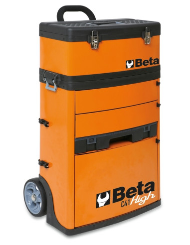 BETA Two Module Tool Trolley RAL2011 Orange