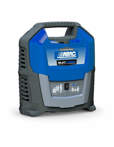ABAC Mobile Compressor without Oil 1,5HP - 4kg - 8 Bars