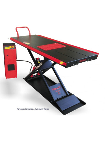 BIKE-LIFT Custom 500 Electro-Hydraulic Lift Table Extra Flat