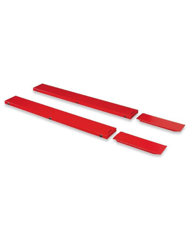 BIKE LIFT 210x30cm Red Long Side Extensions for MAX 504