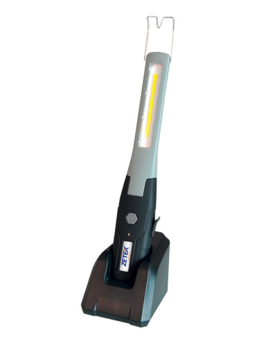 Lampe baladeuse fine rechargeable ZECA LED 250 Lux