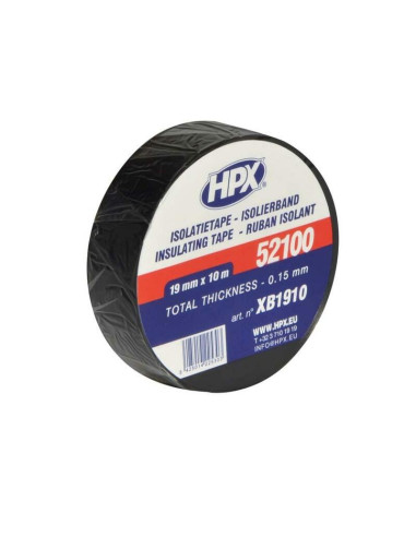 HPX Insulation Duct Tape Black 19mm x 10m