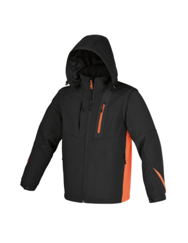 Veste Softshell BETA capuche et manches détachables