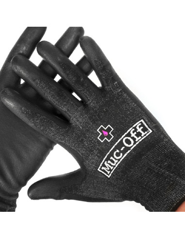 MUC-OFF Mechanics Gloves Black Size M
