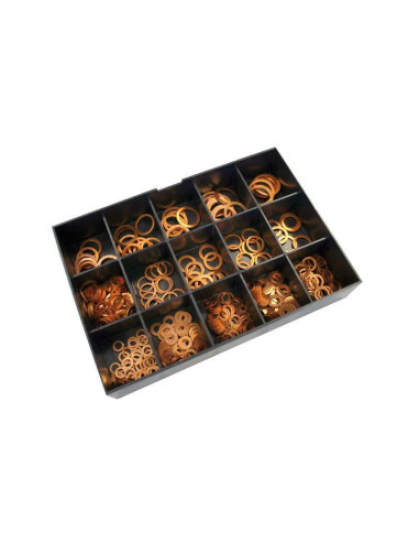 Coffret rondelles cuivre BIHR 400 pièces