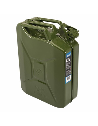 Bidon de carburant en acier DRAPER - vert 20L