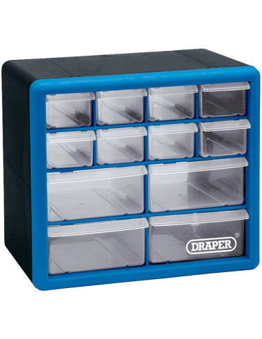 DRAPER Organisers with 12 Drawers
