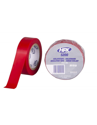 HPX Insulation Duct Tape Red 19mm x 10m