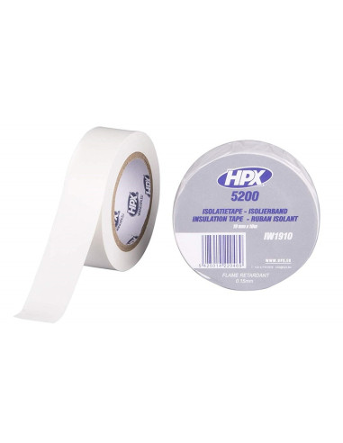 HPX Insulation Duct Tape White 19mm x 10m