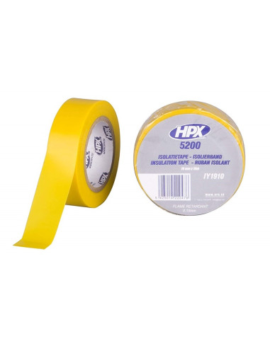 HPX Insulation Duct Tape Yellow 19mm x 10m