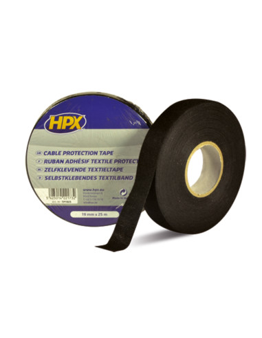 HPX Cotton Duct Tape Black 19mm x 25m