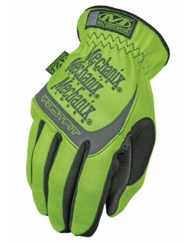 MECHANIX Safety Fast Fit Neon Yellow Gloves Size L