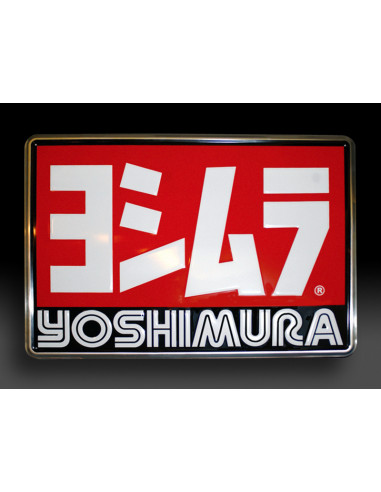 YOSHIMURA Embossed Metal Sign