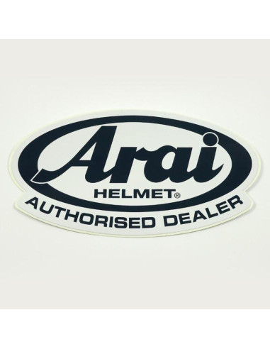 ARAI "Authorized Dealer" Sticker