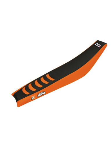 Housse de selle BLACKBIRD Double Grip 3 noir/orange KTM SX85