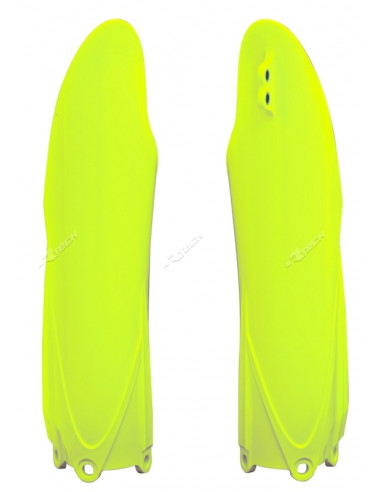 RACETECH Fork Guards Neon Yellow Yamaha