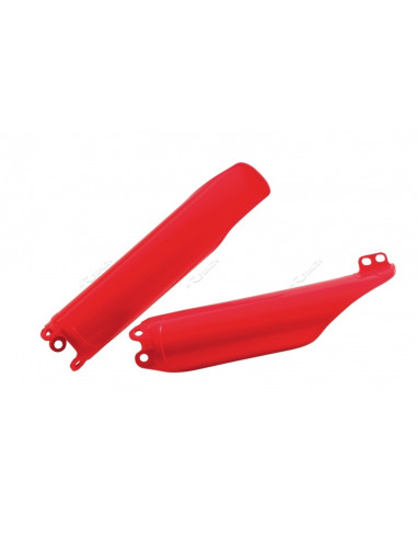 RACETECH Fork Guards Red Honda CRF450R/RX