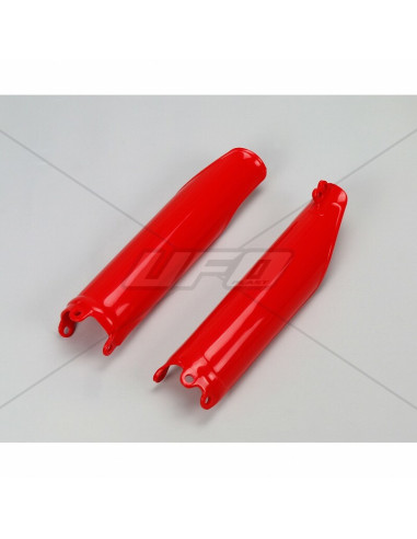 UFO Fork Guards Red Honda CRF450R