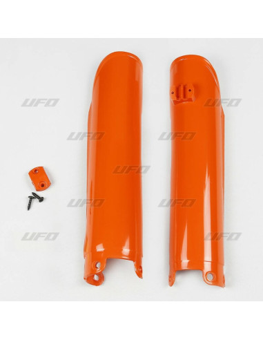 UFO Fork Guards Orange KTM
