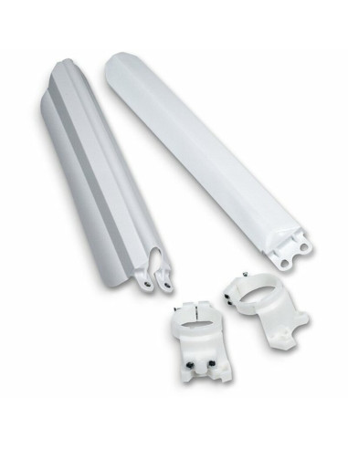 UFO Fork Guards White Universal Paioli Fork