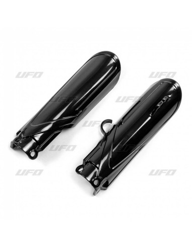 UFO Fork Protectors Black Yamaha YZ65