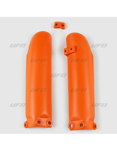 UFO Fork Guards Orange KTM SX65