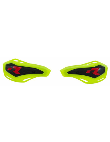 Coque de remplacement RACETECH protège-mains HP1 jaune fluo