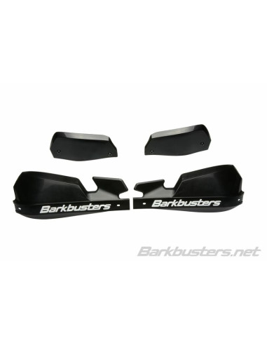 BARKBUSTERS VPS MX Handguard Plastic Set Only Black/Black Deflector