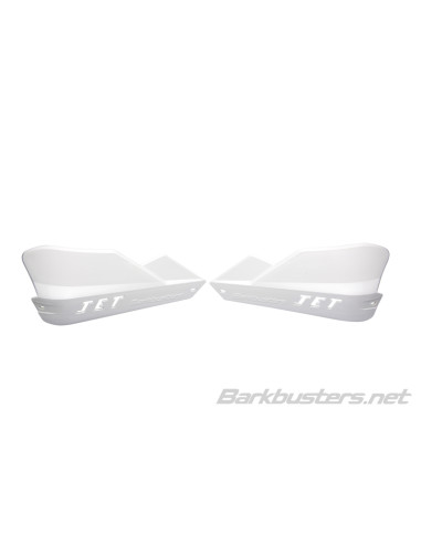 BARKBUSTERS Jet Plastic Guards Only White