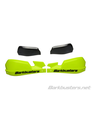 BARKBUSTERS VPS MX Handguard Plastic Set Only Yellow Hi Viz/Black Deflector