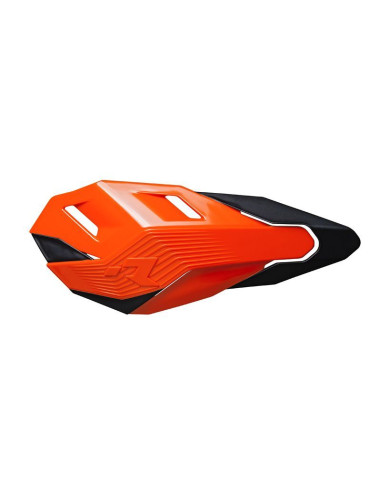 Protèges-mains RACETECH HP3 Cross/Enduro orange/noir