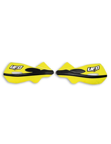 UFO Patrol Handguards Yellow Mounting Kit Included