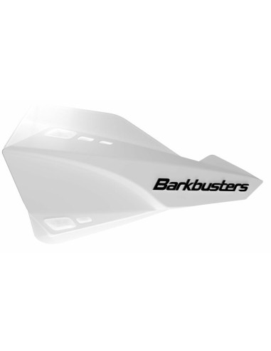 BARKBUSTERS Sabre Handguard Set Universal Mount White/White