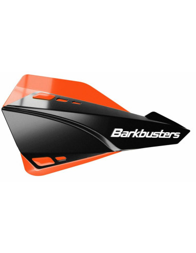 BARKBUSTERS Sabre Handguard Set Universal Mount Black/Orange
