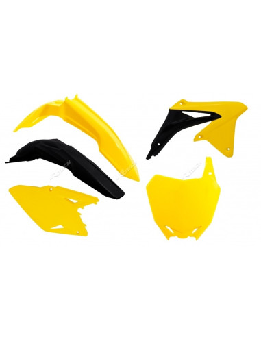 RACETECH Plastic Kit OEM Colour (14-16) Yellow/Black Suzuki RM-Z450
