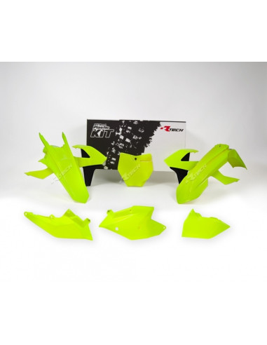 RACETECH Plastic Kit Neon Yellow/Black KTM