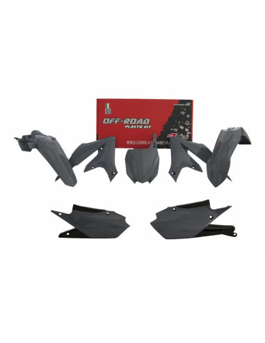 Kit plastiques RACETECH Quantum Grey Yamaha YZ250F