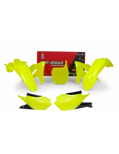 RACETECH Plastic Kit Neon Yellow Yamaha YZ-450F