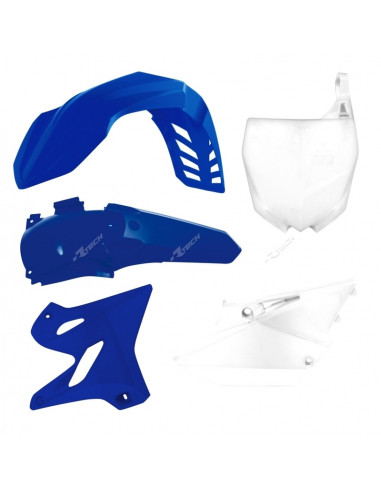 Kit plastique RACETECH couleur origine bleu/blanc Yamaha YZ125/250