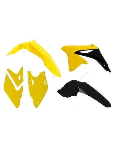 RACETECH Plastic Kit OEM Color Yellow/White Suzuki RMX450Z