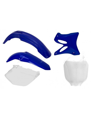 Kit plastique RACETECH couleur origine bleu/blanc Yamaha YZ125/250